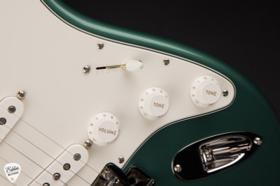 Fender Custom Shop Custom Deluxe Stratocaster NOS Sherwood Green Metallic Electric Guitar