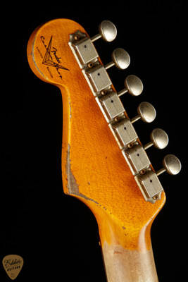 Fender Custom Shop Limited Edition 1959 Stratocaster Super Heavy Relic - Super Faded Aged Chocolate 3-Color Sunburst