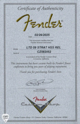 Fender Custom Shop 1959 Stratocaster HSS relic electric guitar in shell pink metallic