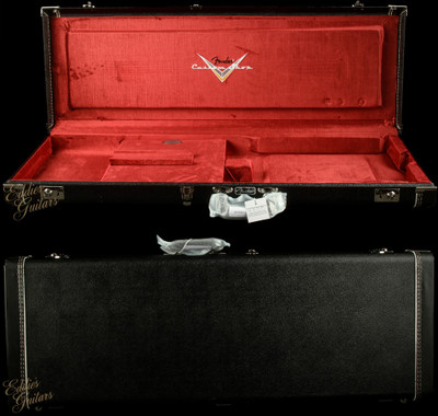 Fender Custom Shop postmodern telecaster dlx electric guitar in aged crimson burst