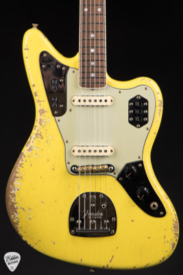 Fender Custom Shop 1965 Jaguar Heavy Relic - Faded Graffiti Yellow
