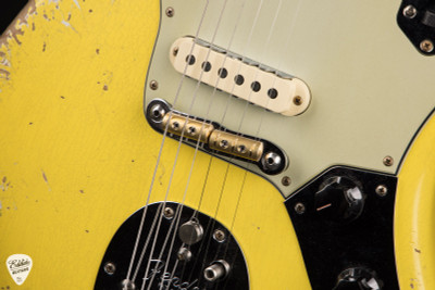 Fender Custom Shop 1965 Jaguar Heavy Relic - Faded Graffiti Yellow