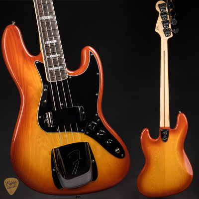 Fender Custom Shop 1975 Jazz Bass NOS - Faded Cherry Sunburst
