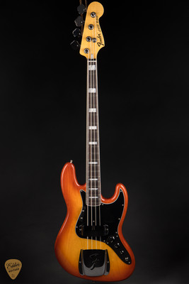 Fender Custom Shop 1975 Jazz Bass NOS - Faded Cherry Sunburst