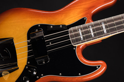 Fender Custom Shop 1975 Jazz Bass NOS - Faded Cherry Sunburst