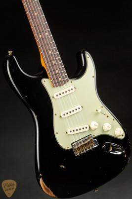Fender Custom Shop Limited Edition 1963 Stratocaster Relic - Aged Black