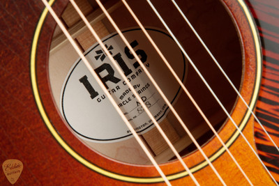 Iris ND-200 Sunburst Distressed - Sitka Spruce & Maple