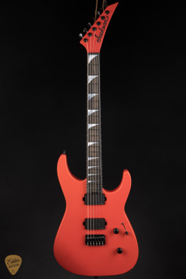 Jackson American Series Soloist SL2 HT electric guitar in satin lambo orange