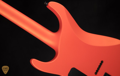 Jackson American Series Soloist SL2 HT electric guitar in satin lambo orange