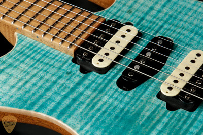Suhr Modern - Bahama Blue/Roasted 5A Birdseye Maple Neck - Eddie's