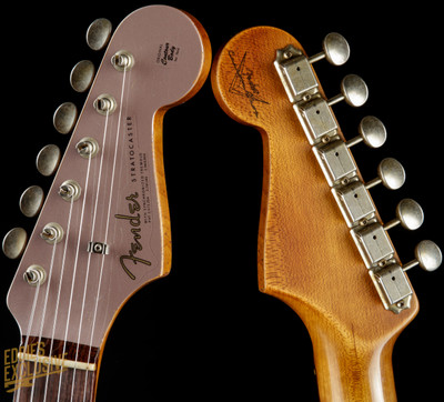 2023 - Fender Custom Shop Eddie's Guitars Exclusive Dealer Select Roasted 1963 Stratocaster Journeyman - Dusk Pearl