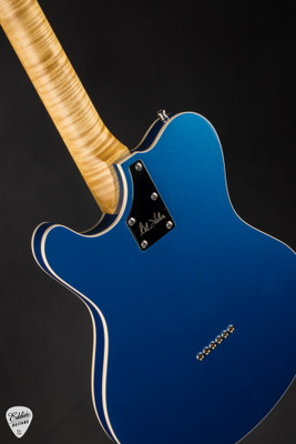 2023 Nik Huber Twangmeister - Gloss Lake Placid Blue - Eddie's Guitars