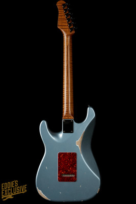 2023 - Suhr Eddie's Guitars Exclusive Classic S Antique Roasted - Ice Blue Metallic