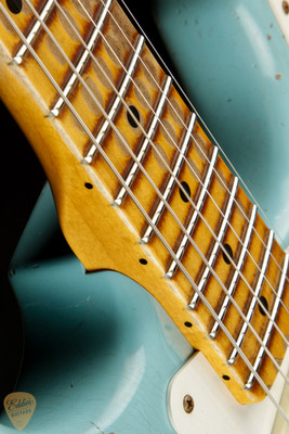 2023 - Fender Custom Shop LTD 1956 Stratocaster Heavy Relic - Aged Daphne Blue