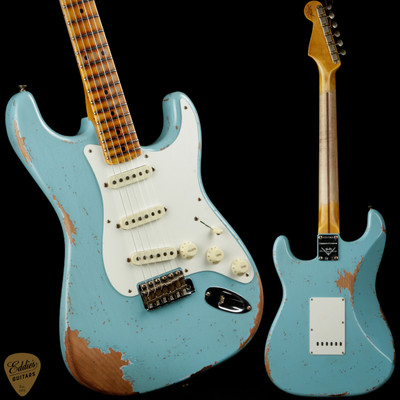 Fender Custom Shop LTD 1956 Stratocaster Heavy Relic - Aged Daphne