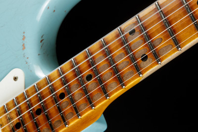 Fender Custom Shop LTD 1956 Stratocaster Heavy Relic - Aged Daphne Blue