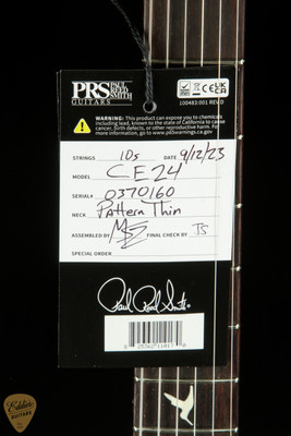 2023 - PRS CE 24 - Burnt Amber