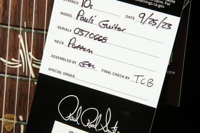 2023 - Paul Reed Smith Paul's Guitar - Fire Red Burst