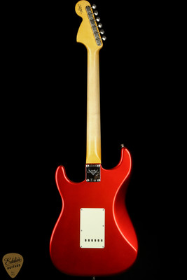 2023 - Fender Custom Shop 1966 Stratocaster Deluxe Closet Classic  - Faded Aged Candy Apple Red