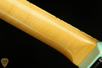 Fender Custom Shop 1966 Jaguar Deluxe Closet Classic - Aged Surf Green