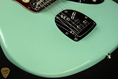 Fender Custom Shop 1966 Jaguar Deluxe Closet Classic - Aged Surf Green