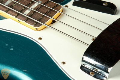 2023 - Fender Custom Shop LTD '66 Jazz Bass Journeyman Relic - Aged Ocean Turquoise