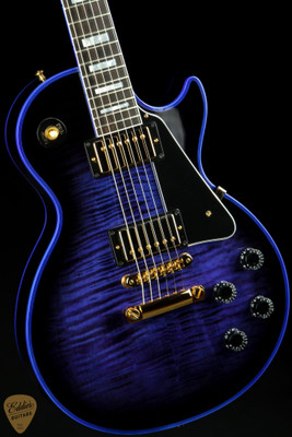 Gibson Custom Shop Made 2 Measure Les Paul Custom Figured Blue
