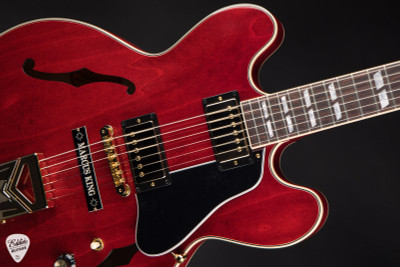 Gibson Marcus King 1962 ES-345 Electric Guitar in Sixties Cherry 8.7 #212050076