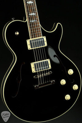 Collings SoCo Deluxe/ThroBaks - Jet Black/Doghair