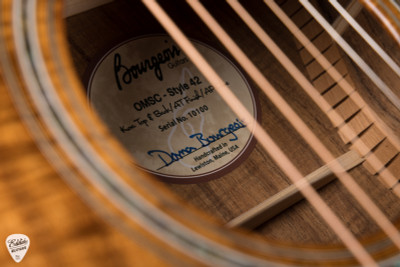 Bourgeois OMSC 42 Style - Premium Figured Koa Acoustic Guitar