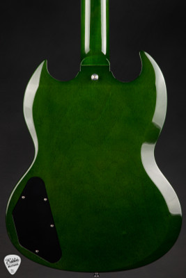 2023 – Gibson Custom Shop PSL SG Custom Figured Top Electric Guitar in Iguana Burst 7.6 #CS301604