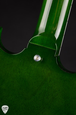 2023 – Gibson Custom Shop PSL SG Custom Figured Top Electric Guitar in Iguana Burst 7.6 #CS301604