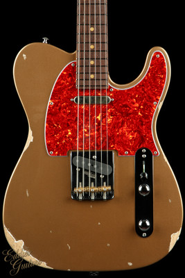 Used - Suhr Eddie's Guitars Exclusive Roasted Classic T Antique - Firemist Gold