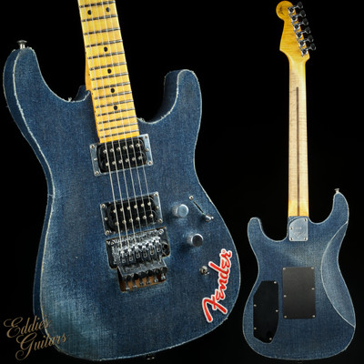 Fender Custom Shop Master Built Prestige HM Strat Relic - Aged Denim