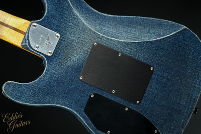 Fender Custom Shop Master Built Prestige HM Strat Relic - Aged Denim