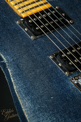 Fender Custom Shop Master Built Prestige HM Strat Relic - Aged Denim