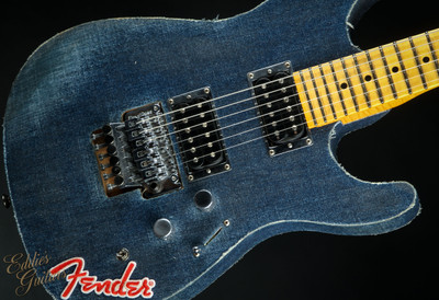 Fender Custom Shop Master Built Prestige HM Strat Relic - Aged Denim