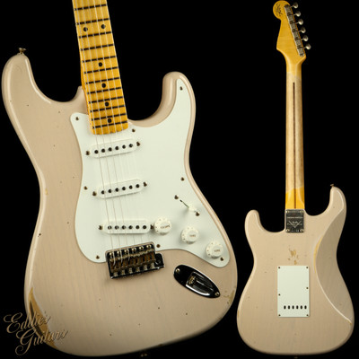 2023 - Fender Custom Shop Limited Edition 1955 Stratocaster Relic - Dirty White Blonde