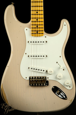 2023 - Fender Custom Shop Limited Edition 1955 Stratocaster Relic - Dirty White Blonde