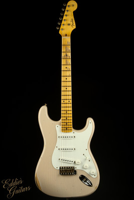 2023 - Fender Custom Shop Limited Edition 1955 Stratocaster Relic - Dirty White Blonde