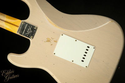 2023 - Fender Custom Shop Limited Edition 1955 Stratocaster Relic - Dirty White Blonde