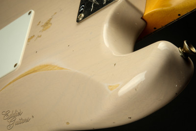 2023 - Fender Custom Shop Limited Edition 1955 Stratocaster Relic - Dirty White Blonde