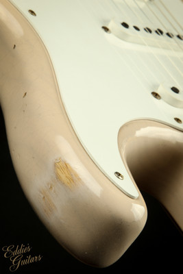 2023 - Fender Custom Shop Limited Edition 1955 Stratocaster Relic - Dirty White Blonde