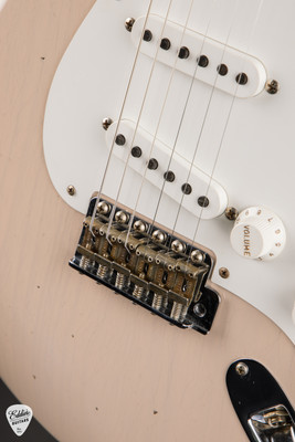 2023 - Fender Custom Shop Limited Edition 1955 Stratocaster Relic - Dirty White Blonde