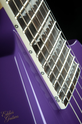 2023 - ESP LTD Alexi Hexed Purple Fade W/Pinstripes - Eddie's Guitars