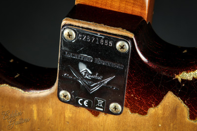 Fender Custom Shop Limited Edition '60/'63 Stratocaster Super Heavy Relic - Super Faded Aged 3-Color Sunburst Sparkle