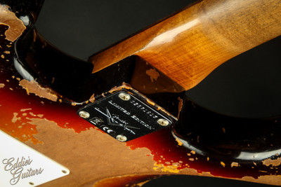 Fender Custom Shop LTD Roasted 1961 Stratocaster Super Heavy Relic - Aged 3-Color Sunburst