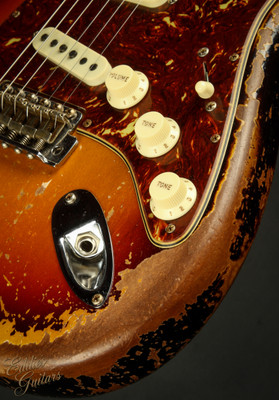 Fender Custom Shop LTD Roasted 1961 Stratocaster Super Heavy Relic - Aged 3-Color Sunburst