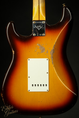 Fender Custom Shop 1958 Stratocaster Relic - Faded Aged Chocolate 3-Tone Sunburst