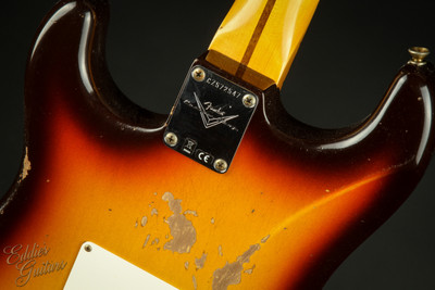 Fender Custom Shop 1958 Stratocaster Relic - Faded Aged Chocolate 3-Tone Sunburst